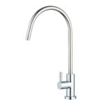 Shurity 120 Rubinetto di prelievo 1 via per depuratori  1/4” Cromo