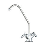 Shurity 220 Rubinetto di prelievo 2 vie per depuratori con maniglie a goccia 2 vie 1/4