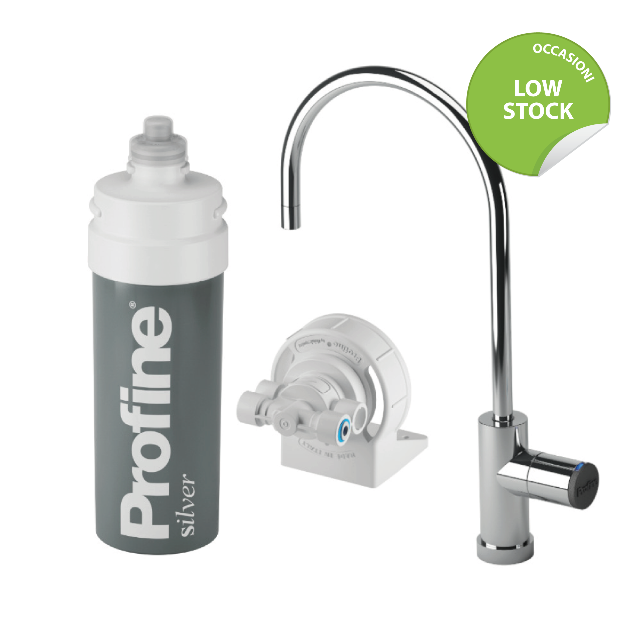 330156 Profine Kit di microfiltrazione acqua con filtro Silver Small - immagine 1