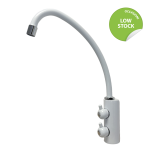 Shurity 230 Rubinetto di prelievo 2 vie per depuratori 6mm.  Bianco