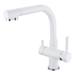 Shurity 380 Rubinetto da cucina 3 vie Bianco