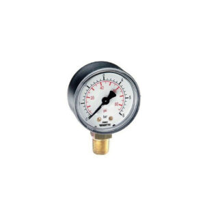 Manometro 1/4" Ø 50 Attacco radiale (0-10bar/145psi)