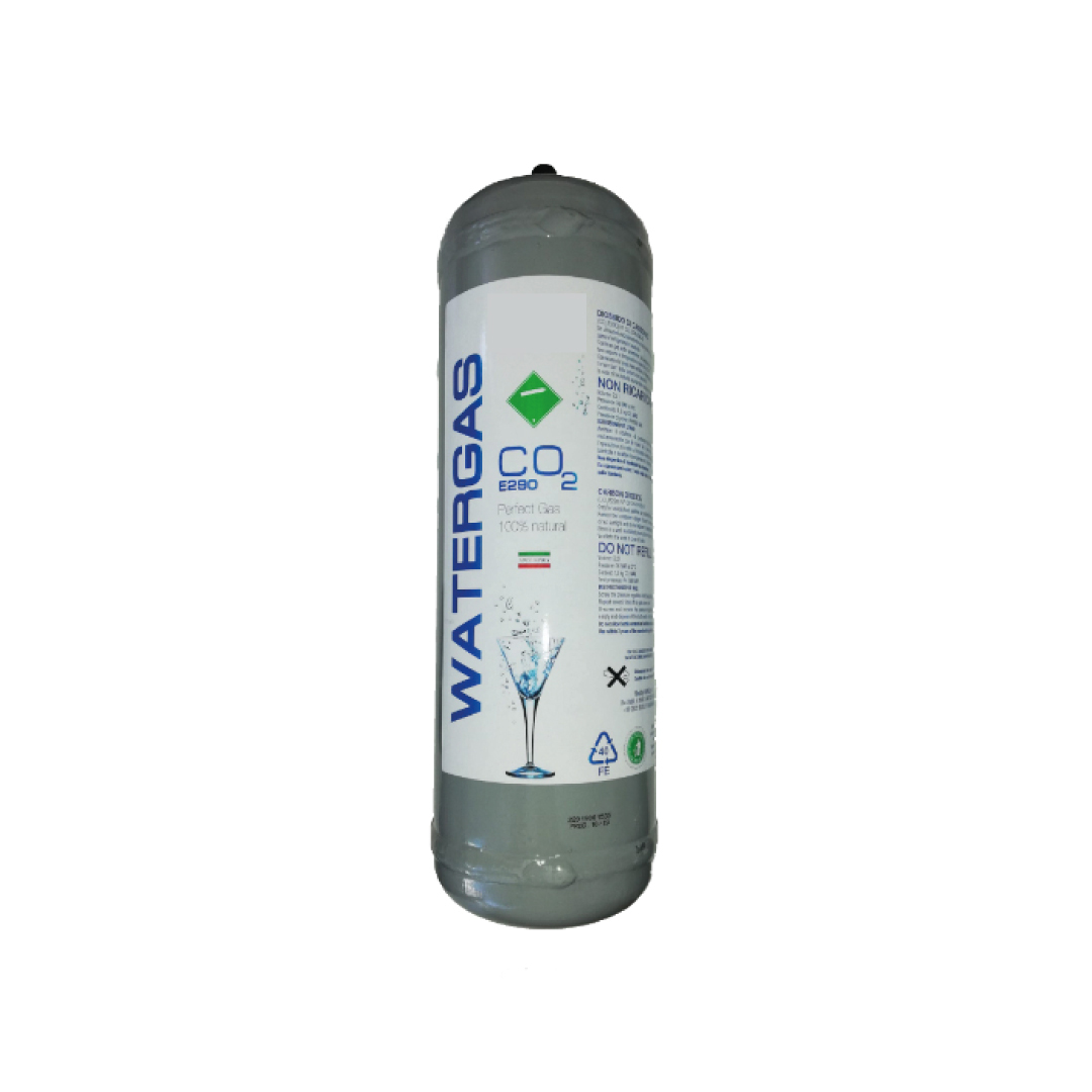 Bombola Co2 monouso E290 per refrigeratori acqua 1300gr