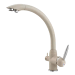 Shurity 340 Rubinetto da cucina 3 vie Granito Avena