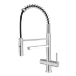 Shurity 360 rubinetto Mix 3 vie a Doccetta con Molla 3 vie Cromo