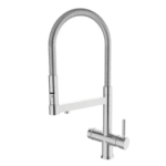 Shurity 390 Rubinetto da cucina con Doccetta senza metalli pesanti 3 vie Cromo