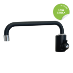 Shurity 112 Rubinetto di prelievo Sottofinestra per depuratori 1 via 6mm. Nero Opaco