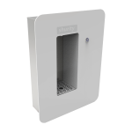 Shurity Station Dispenser acqua a parete con filtrazione, Acqua Liscia