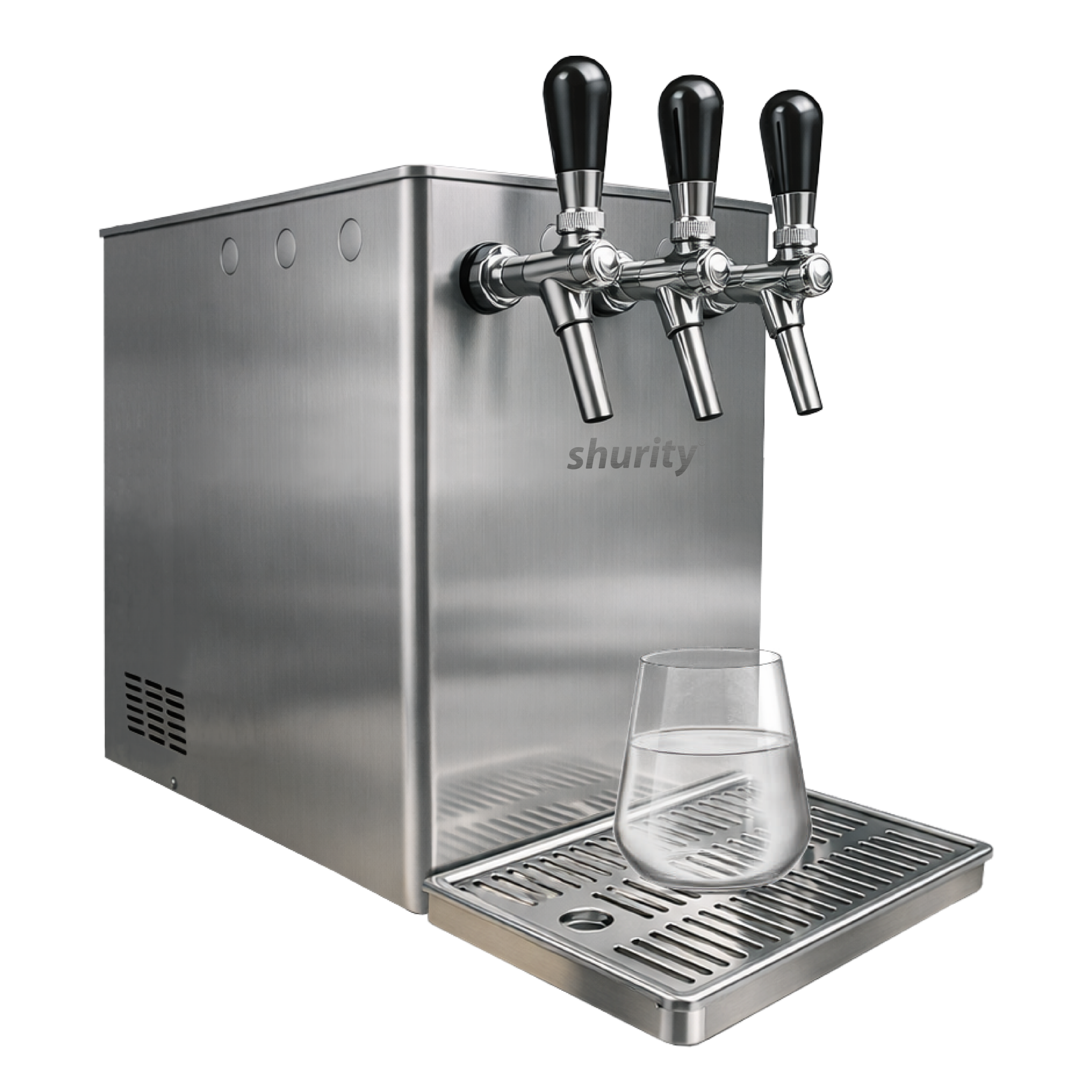 Shurity Idaho Refrigeratore acqua con Filtrazione 200Lt/h. Soprabanco - 3 vie, Liscia, Gassata e Fredda