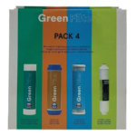 Green Filter set 4 cartucce ricambio 9-3/4"