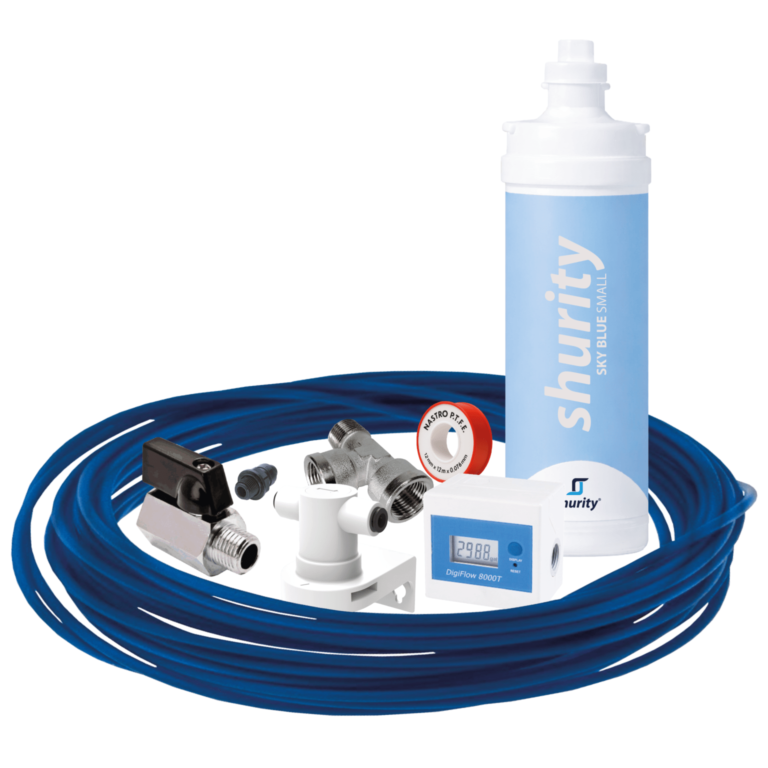 Kit Installazione Pro Shurity Idaho 30 con Microfiltrazione e Contalitri - immagine 1