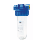 Contenitore Housing 10” IN-OUT 3/4“ trasparente