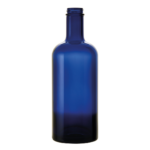 Bottiglia in Vetro per Acqua Basic 75cl. Blu