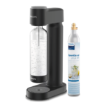 Philips Gasatore Acqua Kit Soda Maker Lite - Nero, con bottiglia e bombola da 425Gr.