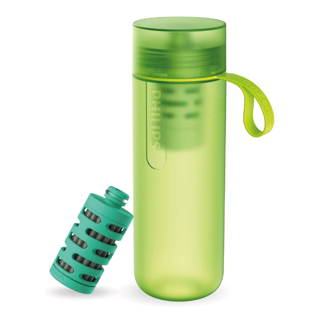 Philips Borraccia Filtrante Adventure Lime da 600ml.