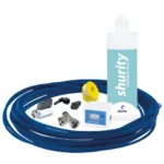 Shurity Kubica Dispenser Acqua Refrigerata a Colonna con Filtrazione, Nero - 3 vie Liscia ambiente, fredda e gassata - immagine 4