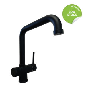 Shurity 392 Rubinetto da cucina Canna Alta 3 vie Nero Opaco