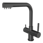 Shurity 420 Rubinetto da cucina 4 vie Nero Opaco