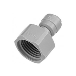 Terminale diritto femmina Ø tubo - filetto BSP (Tipo a Cono)