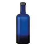 Bottiglia in Vetro per Acqua Basic 75cl. Blu - immagine 4