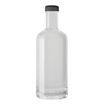 Bottiglia in Vetro per Acqua  Basic 75cl. Trasparente - immagine 4