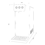 Shurity Kansas Refrigeratore acqua con Filtrazione Sopralavello 15Lt/h. Nero - 3 Vie Liscia ambiente, fredda e gassata - immagine 2