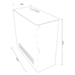 Shurity Oklahoma Refrigeratore acqua con Osmosi Inversa diretta Sottolavello - 3 vie, Liscia, Gassata e Fredda - immagine 2