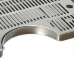 Raccogligocce raggiato per colonnine INOX - 400 x 220 x Ø 150mm. - immagine 2