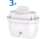 Philips Ricambio Filtro per Caraffa Micro X-Clean 3Pz. - immagine 2