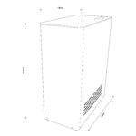 Shurity Idaho Home Refrigeratore acqua con Filtrazione 15Lt/h. Sottolavello - 2 vie, Liscia e Fredda - immagine 2