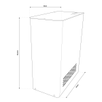 Shurity Idaho Home Refrigeratore acqua con Filtrazione 15Lt/h. Sottolavello - 3 vie, Liscia, Gassata e Fredda - immagine 2