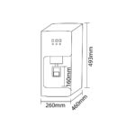 Columbia Dispenser Acqua Refrigerata Soprabanco con Osmosi Inversa - 2 vie acqua fredda/calda e ambiente - immagine 2