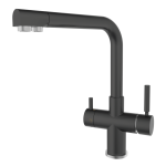 Shurity 520 Rubinetto da cucina 5 vie Nero Opaco