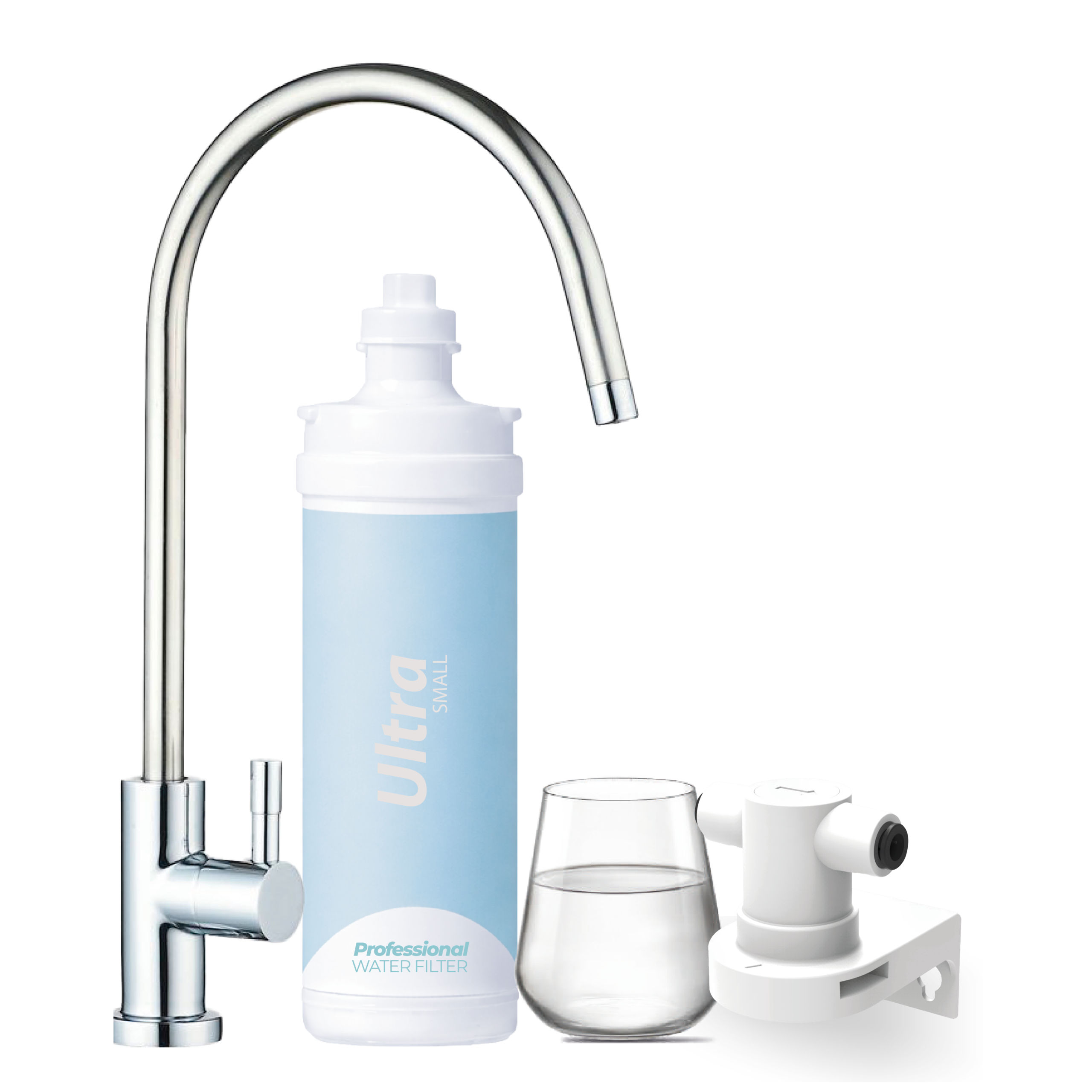 Professional Water Filter Kit Ultrafiltrazione acqua con filtro Ultra Small- Acqua Liscia