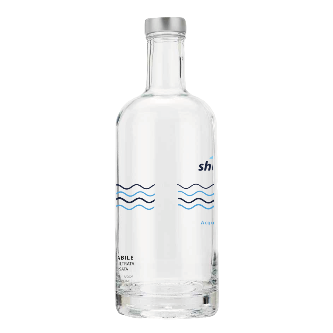 Water-to-Go Classic Bottle 75cl - Borraccia Filtrante - Blu