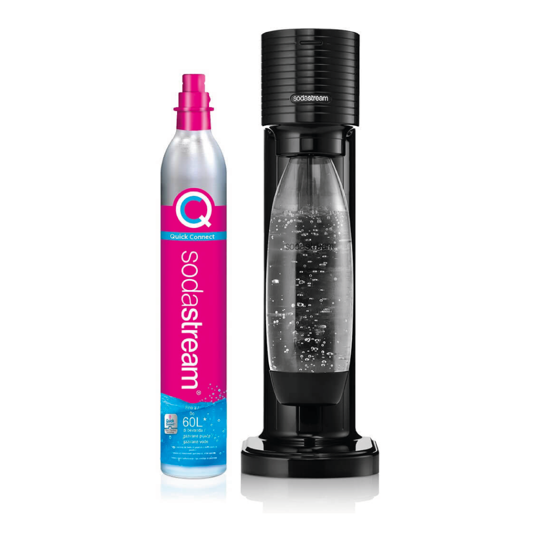 Sodastream Gasatore acqua frizzante Gaia - Nero - Shurity