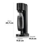 Sodastream Gasatore acqua frizzante Gaia - Nero - immagine 2