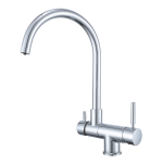 Shurity 470 Rubinetto da cucina Abbattibile sottofinestra 4 vie Cromo