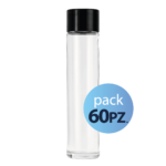 Pack 60pz. - Bottiglia Shurity Tube 75cl. con tappo Nero