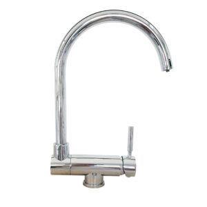 Shurity 370 Rubinetto da cucina Abbattibile sottofinestra 3 vie Cromo