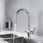 Shurity 351 Rubinetto da cucina con Doccetta estraibile 3 vie Cromo - immagine 3