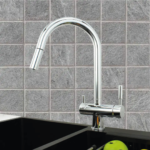 Shurity 411 Rubinetto da cucina con Doccetta estraibile 4 vie Cromo - immagine 2