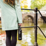 Pack 2pz. - Borraccie Termiche Shurity Runbott Sport Acciaio inox con rivestimento in ceramica 600ml. Azzurra e Rosa - immagine 7