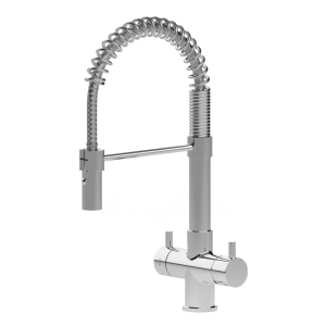 Shurity Milano Rubinetto da cucina a molla 4 vie 3/8” Cromo