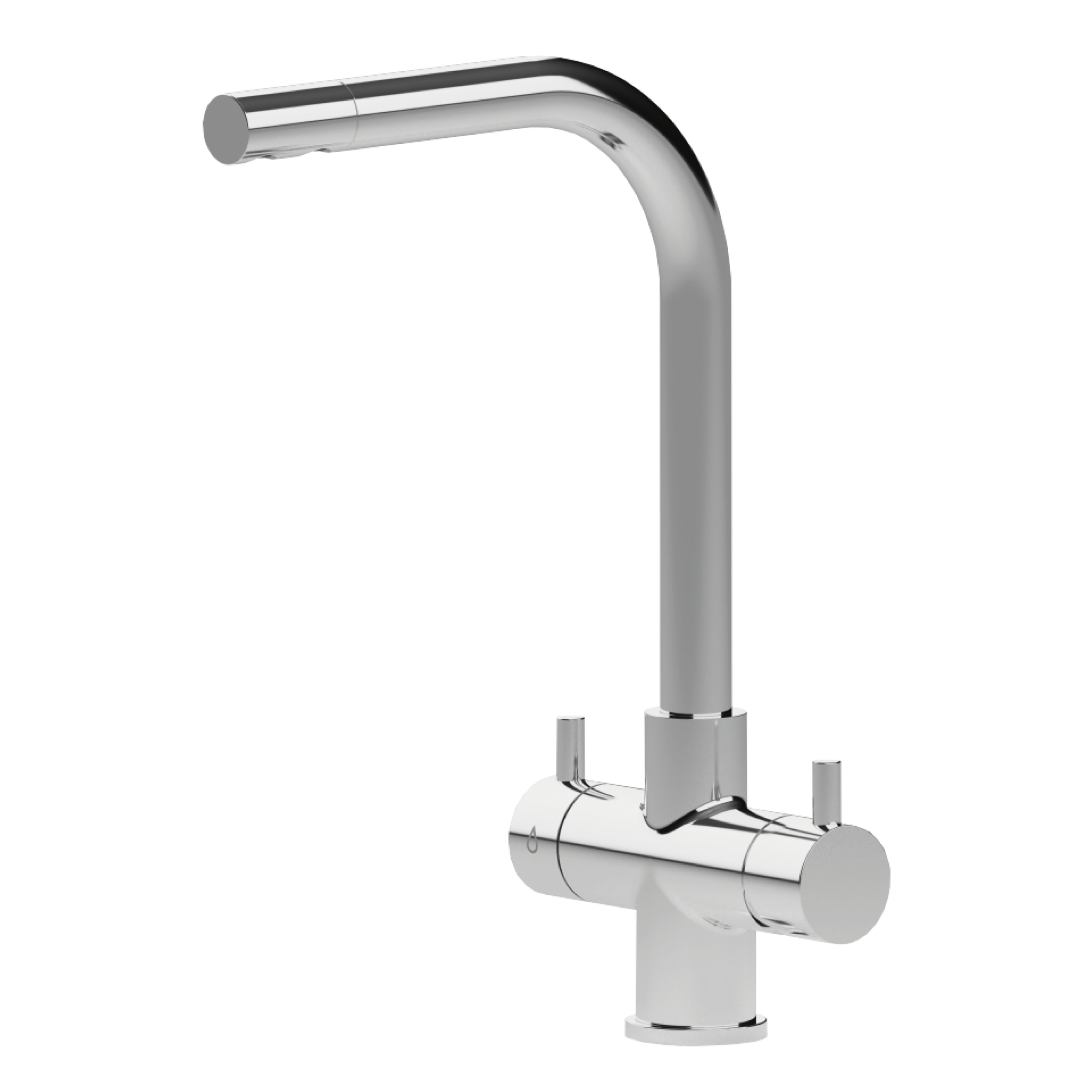 SORRENTO-CR Shurity Sorrento Rubinetto da cucina 5 vie Cromo - immagine 1