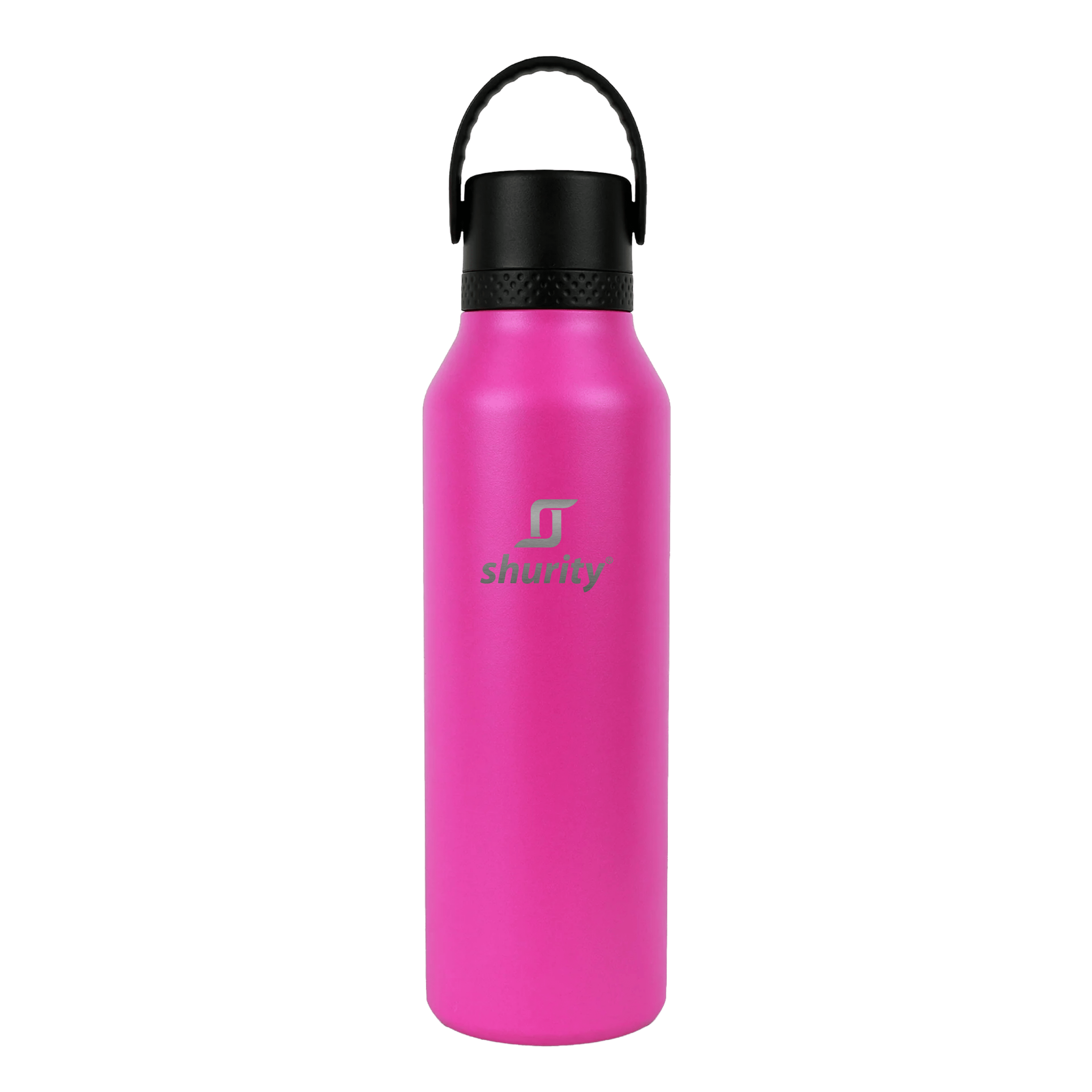 330373-FX-SH Borraccia Termica Shurity Runbott Sport Acciaio inox con rivestimento in ceramica 600ml. Fuxia - immagine 1