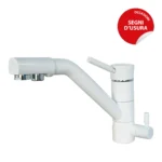 Shurity 320 Rubinetto da cucina Miscelatore 3 vie 3/8"  Bianco - Prodotto con segni d’usura