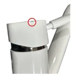 Shurity 320 Rubinetto da cucina Miscelatore 3 vie 3/8"  Bianco - Prodotto con segni d’usura - immagine 2