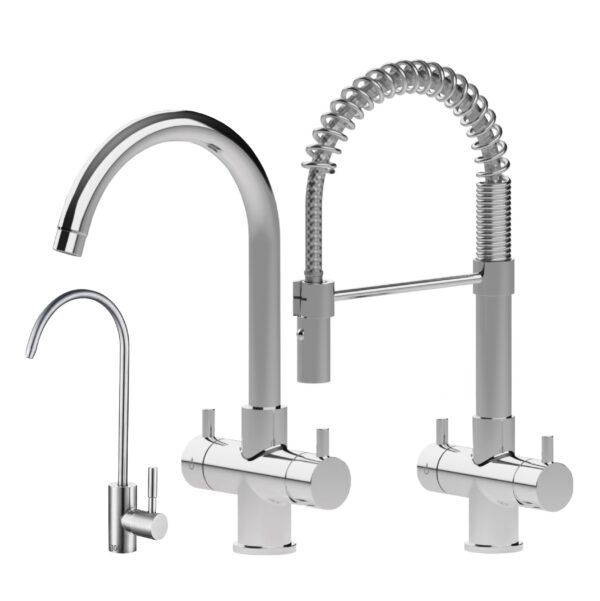 Shurity Nova Smart Depuratore acqua con Ultrafiltrazione Sottolavello - 1 via, Liscia con Display - immagine 3