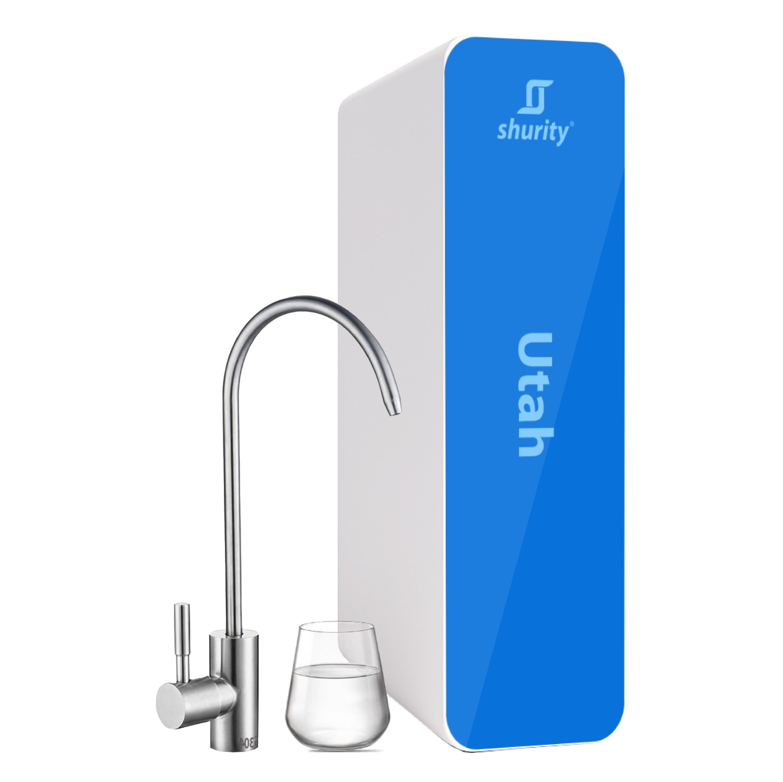 Shurity Utah Depuratore acqua con Ultrafiltrazione Sottolavello - 1 via, Liscia